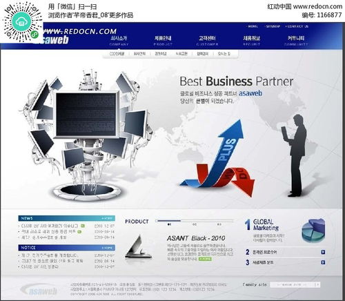 探索設(shè)計(jì)靈感 科技風(fēng)網(wǎng)頁(yè)設(shè)計(jì)PSD素材與紅動(dòng)網(wǎng)資源全解析